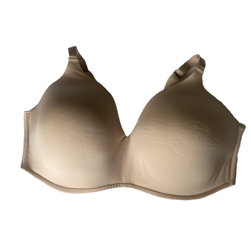 SOMA Smooth Pale Sand 44DDD Vanishing 360 Wireless Bra Smoothing Seamless Edges